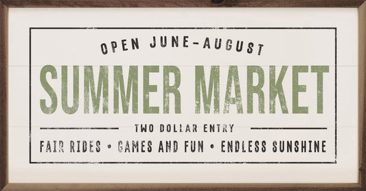 Summer Market Two Dollar Entry White image 0