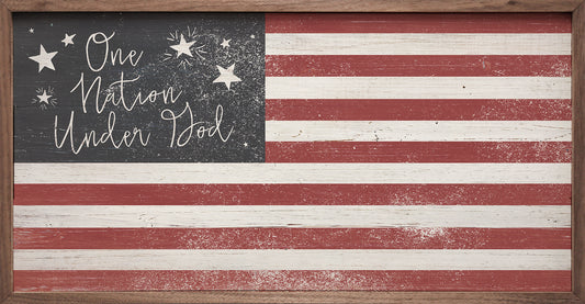 One Nation Under God Flag image 0