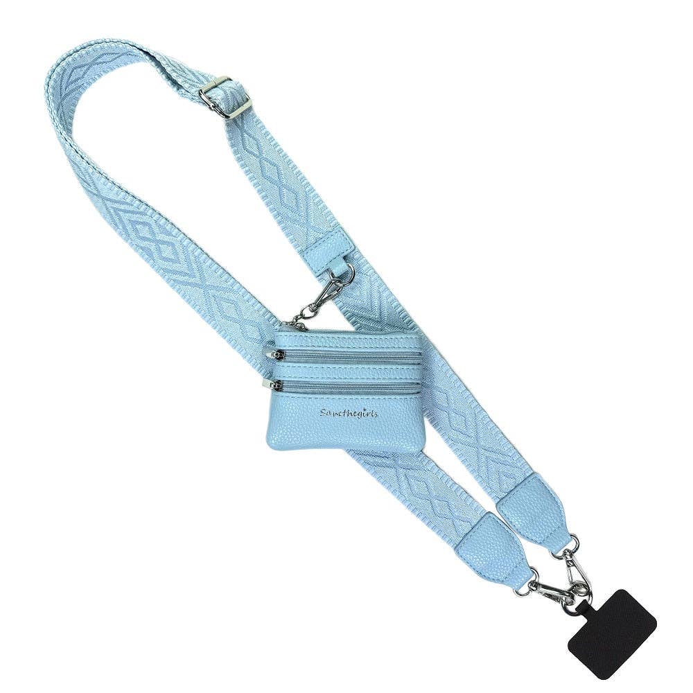 Clip & Go Strap w/Zippered Pouch Classic: Black