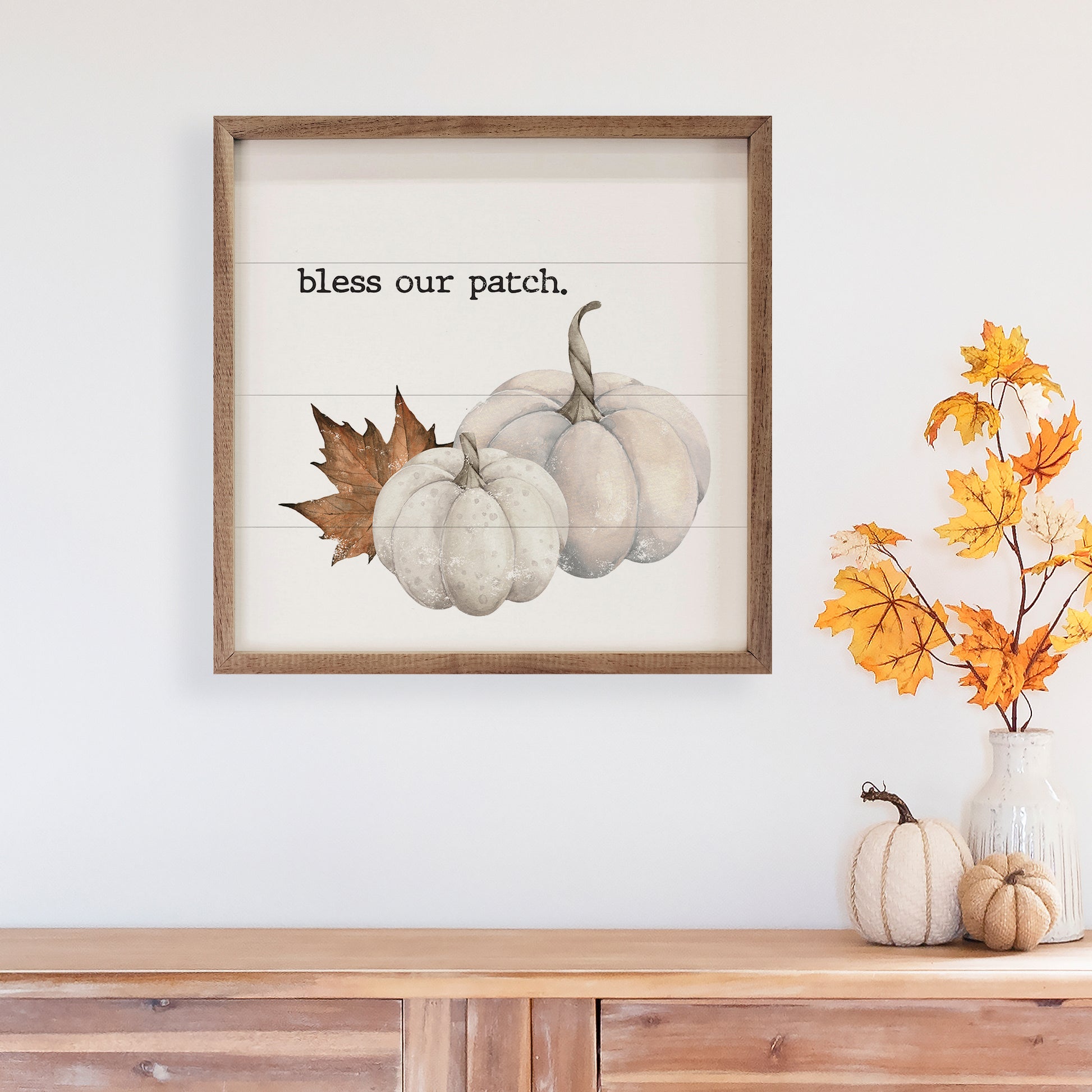Bless Our Patch White Pumpkins image 3