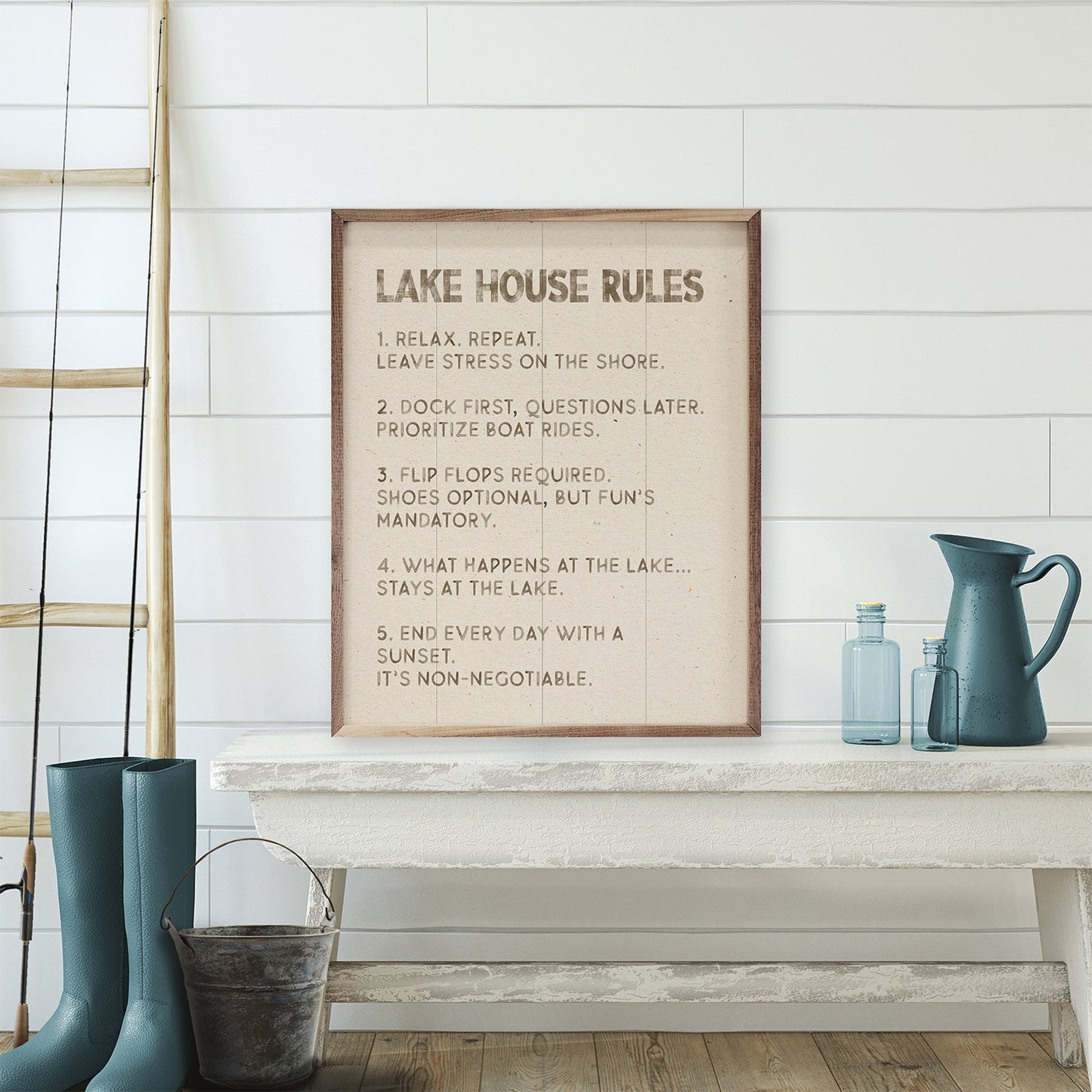 Lake House Rules