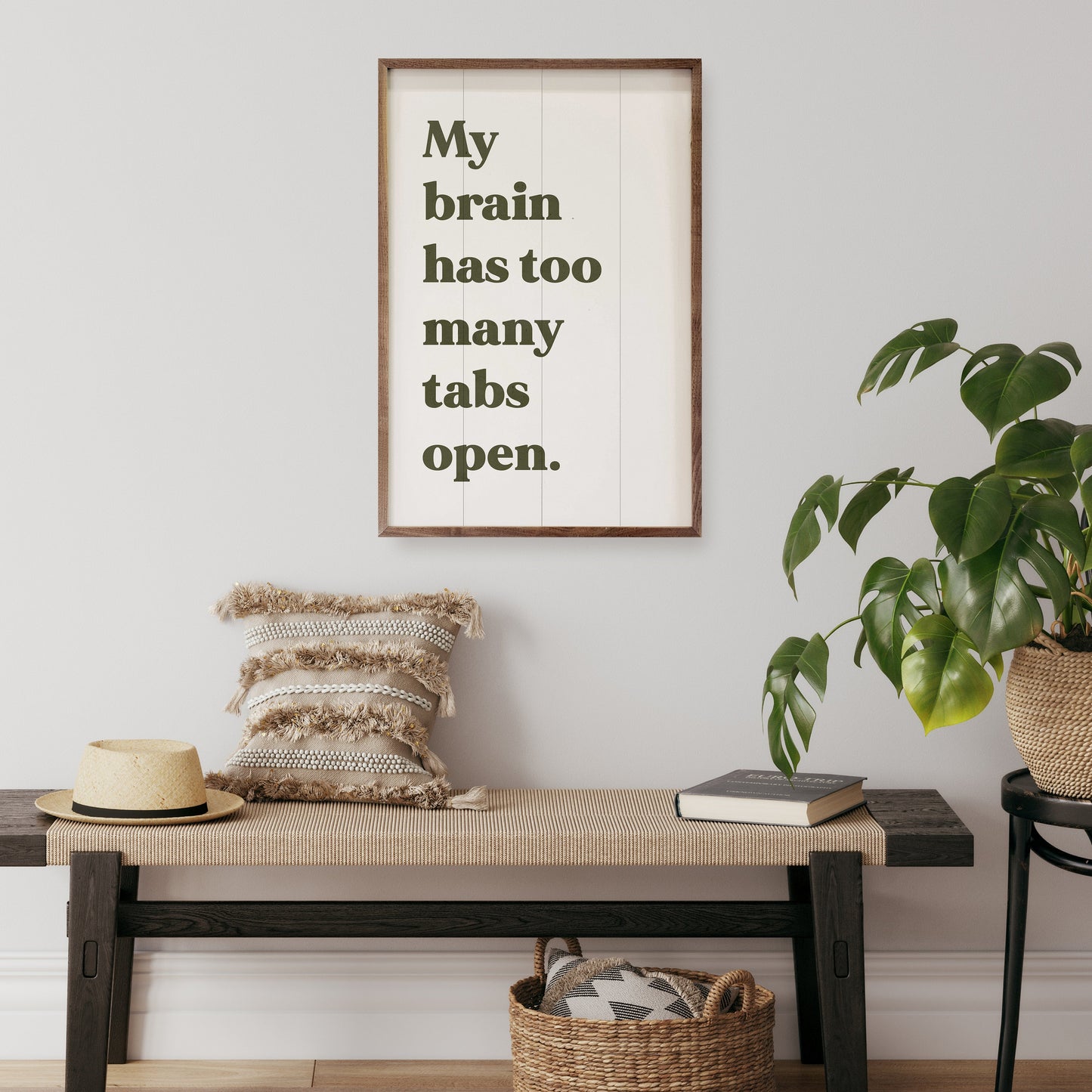 Too Many Tabs Open White