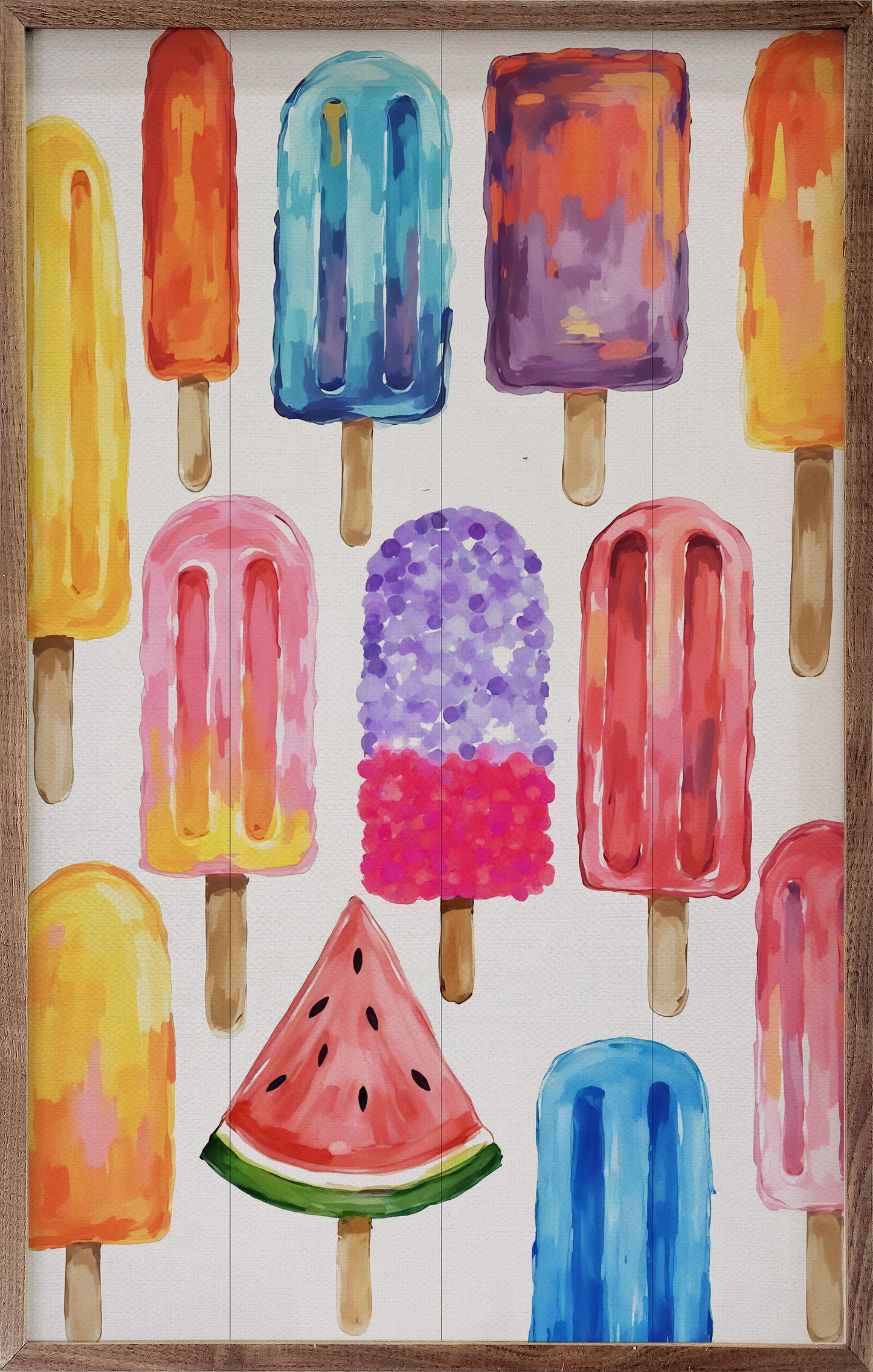 Colorful Popsicles