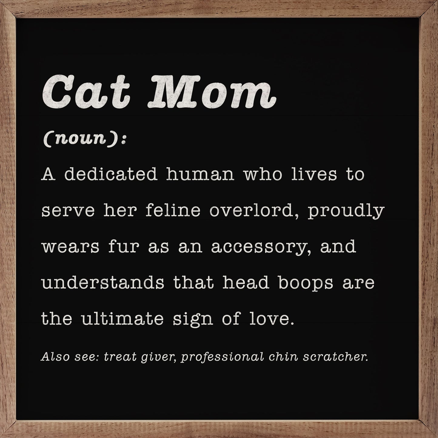 Cat Mom Definition