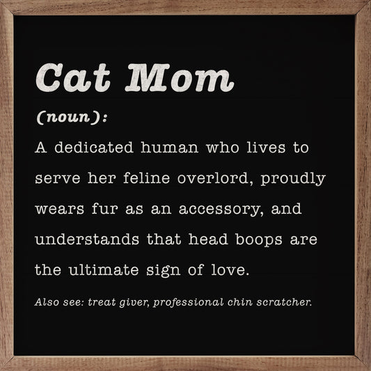 Cat Mom Definition