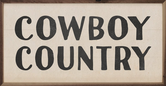 Cowboy Country White