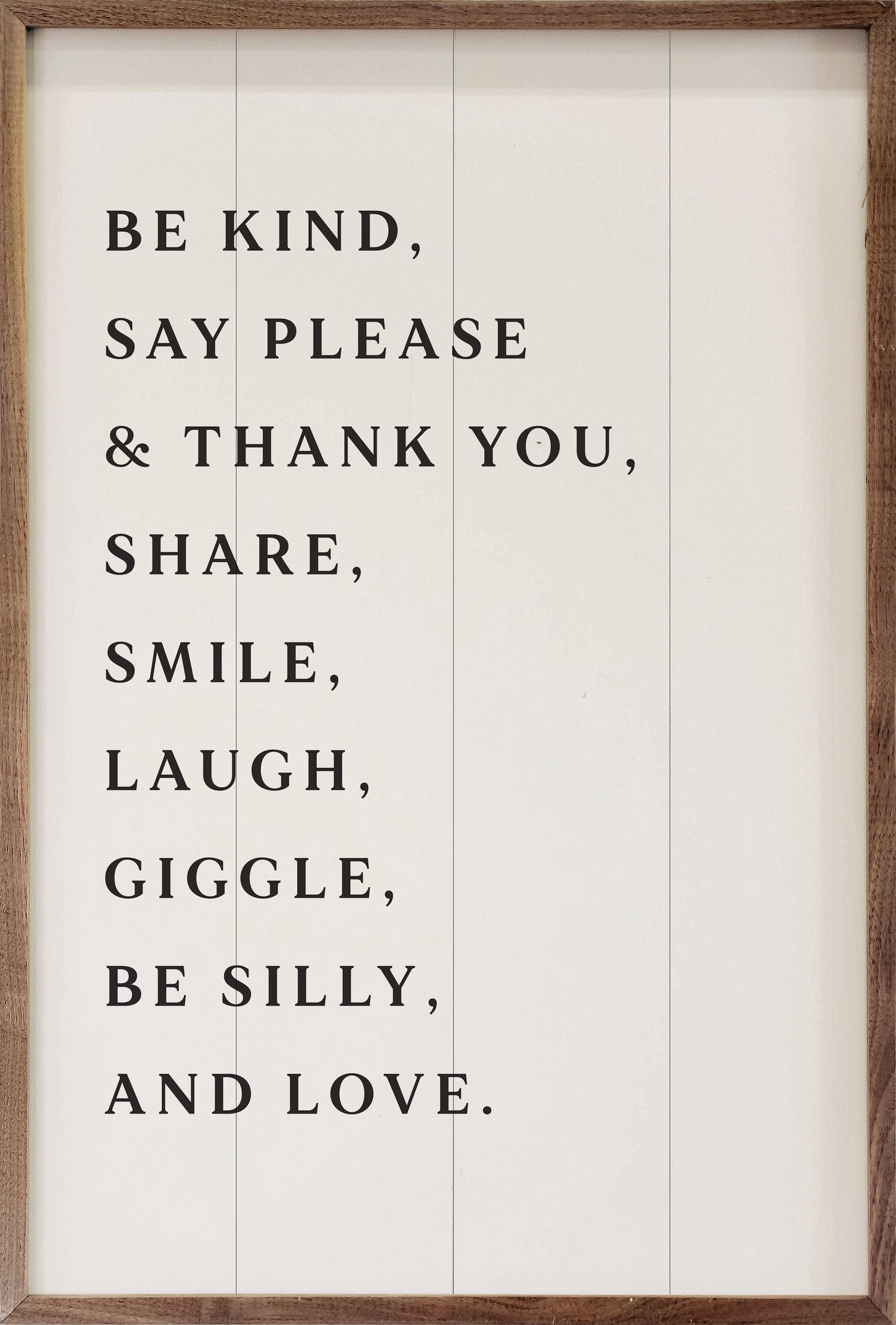 Be Kind Say Please
