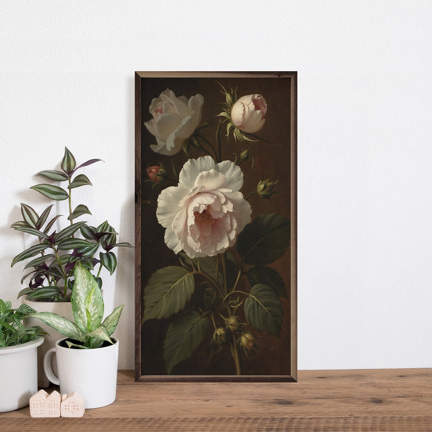 Vintage Ivory Peonies