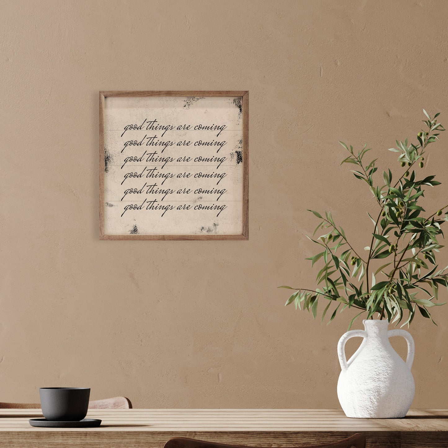 Repeat Good Things Are Coming White