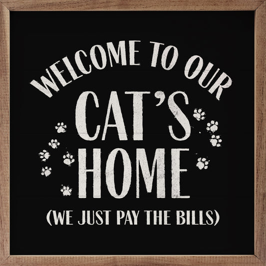 Welcome To Our Cat's Home
