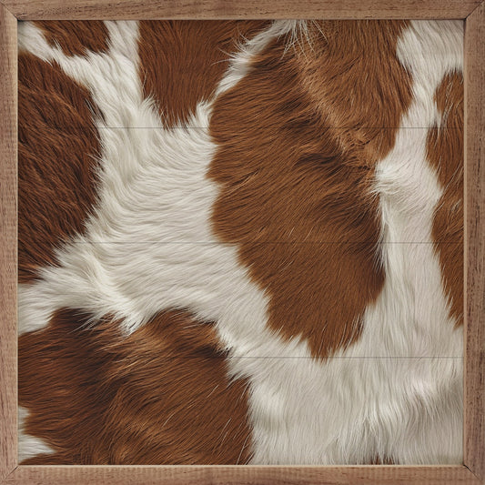 Ayrshire Cowhide Brown