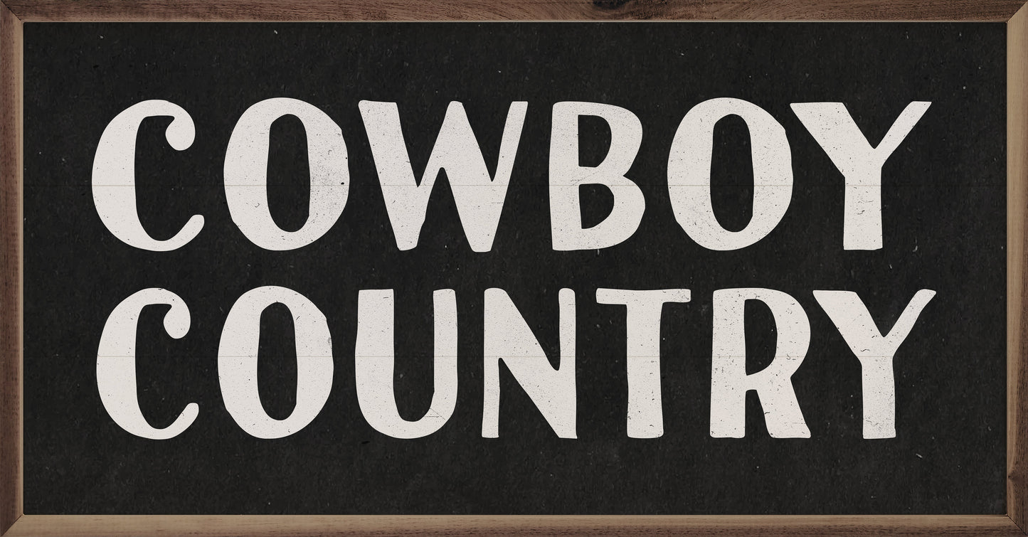 Cowboy Country Black