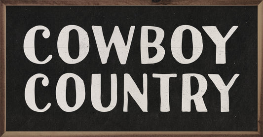 Cowboy Country Black