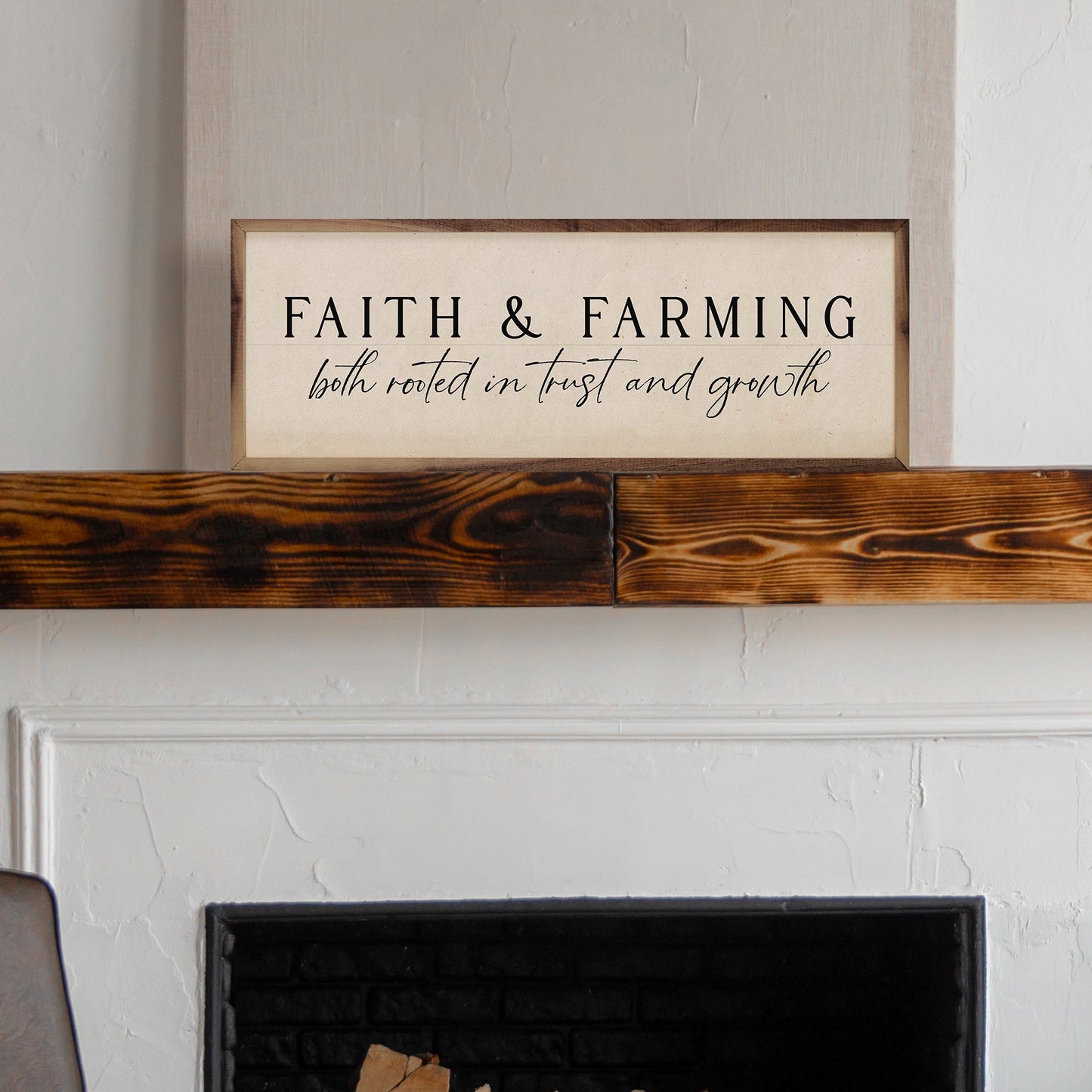 Faith And Farming White