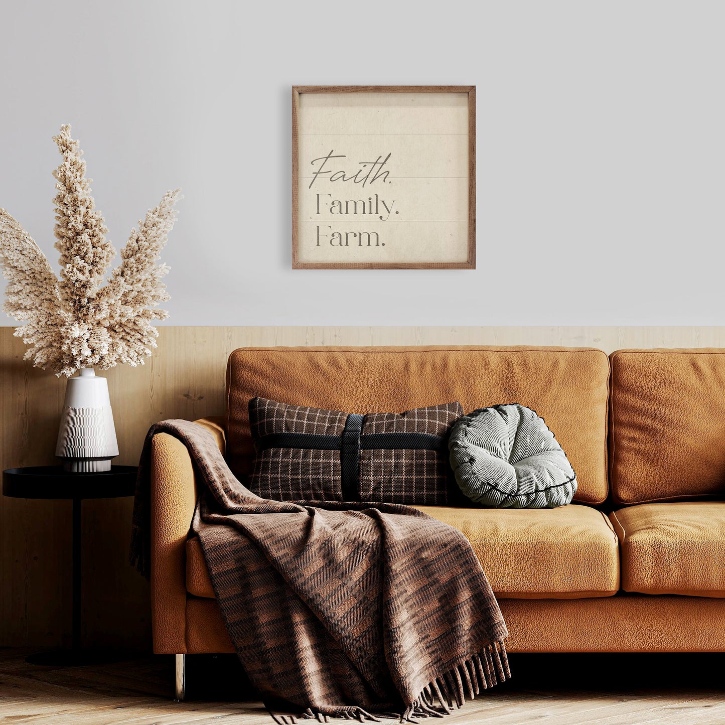 Faith Family Farm Left White