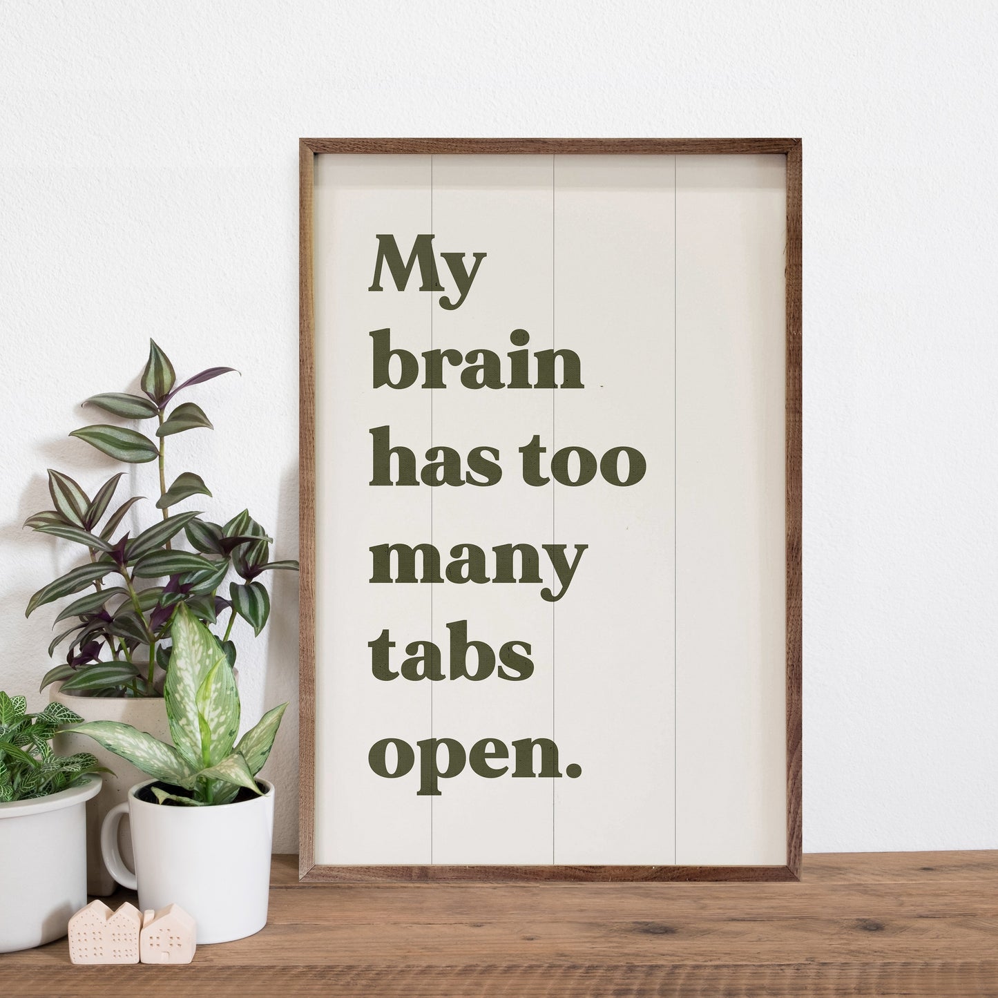 Too Many Tabs Open White