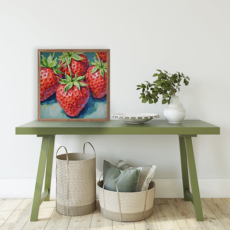 Bright Summer Strawberries