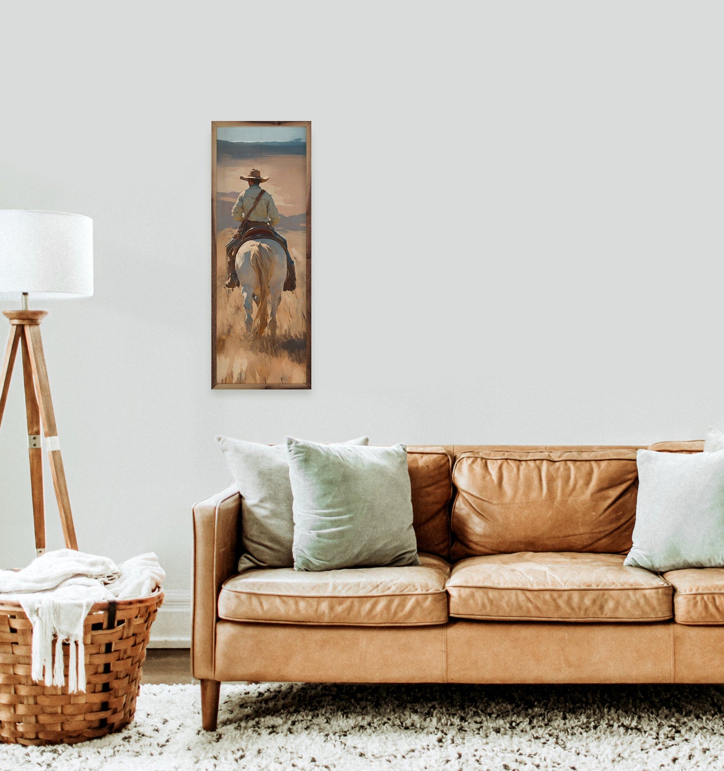 Western Riding Cowboy