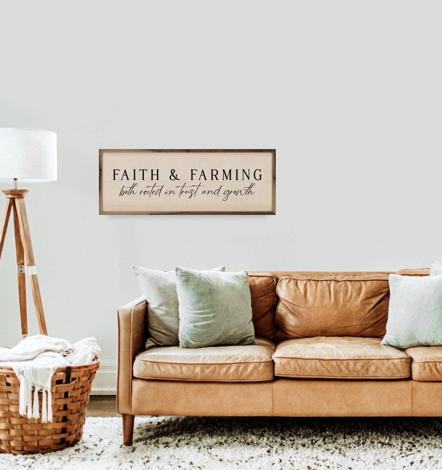 Faith And Farming White