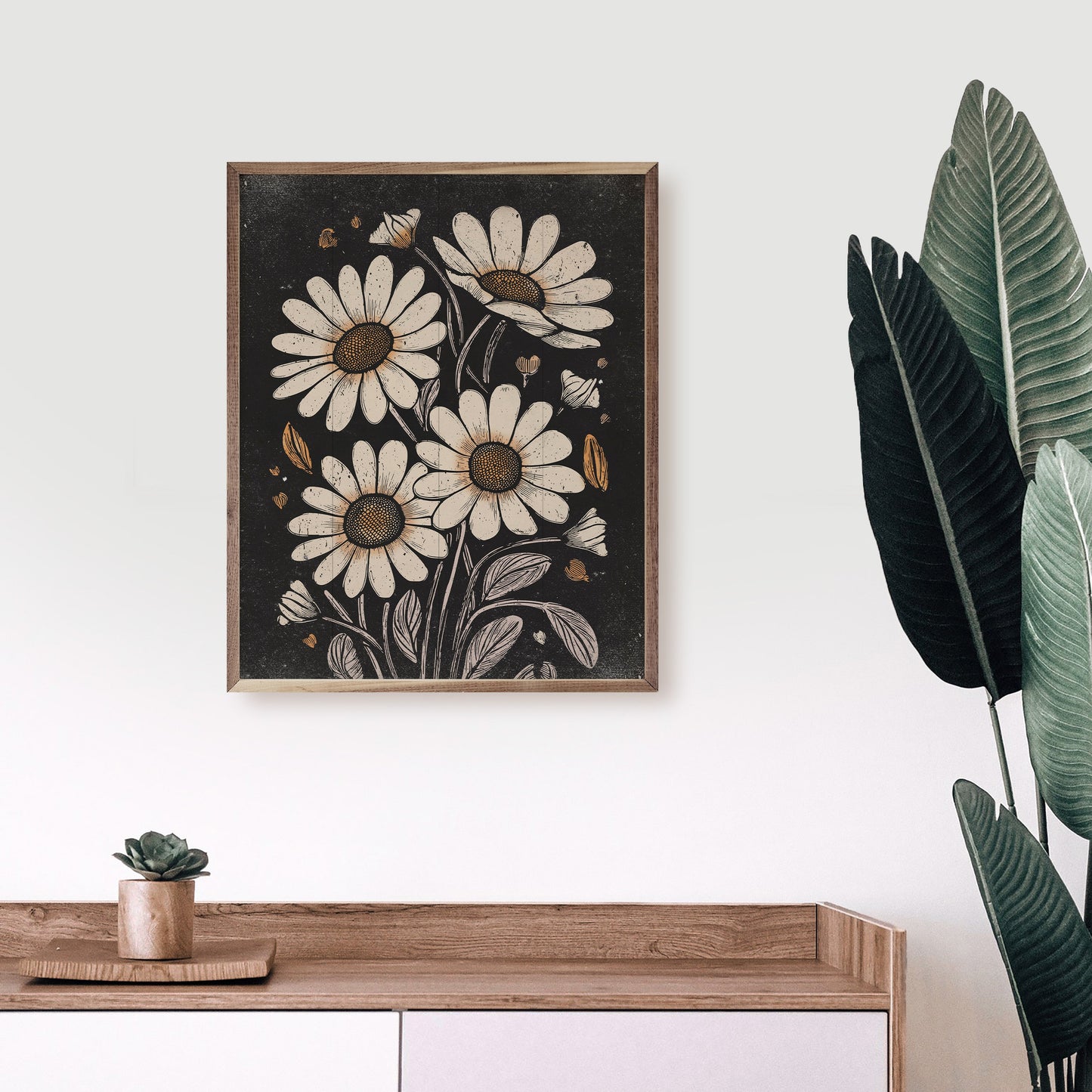 Daisies Black