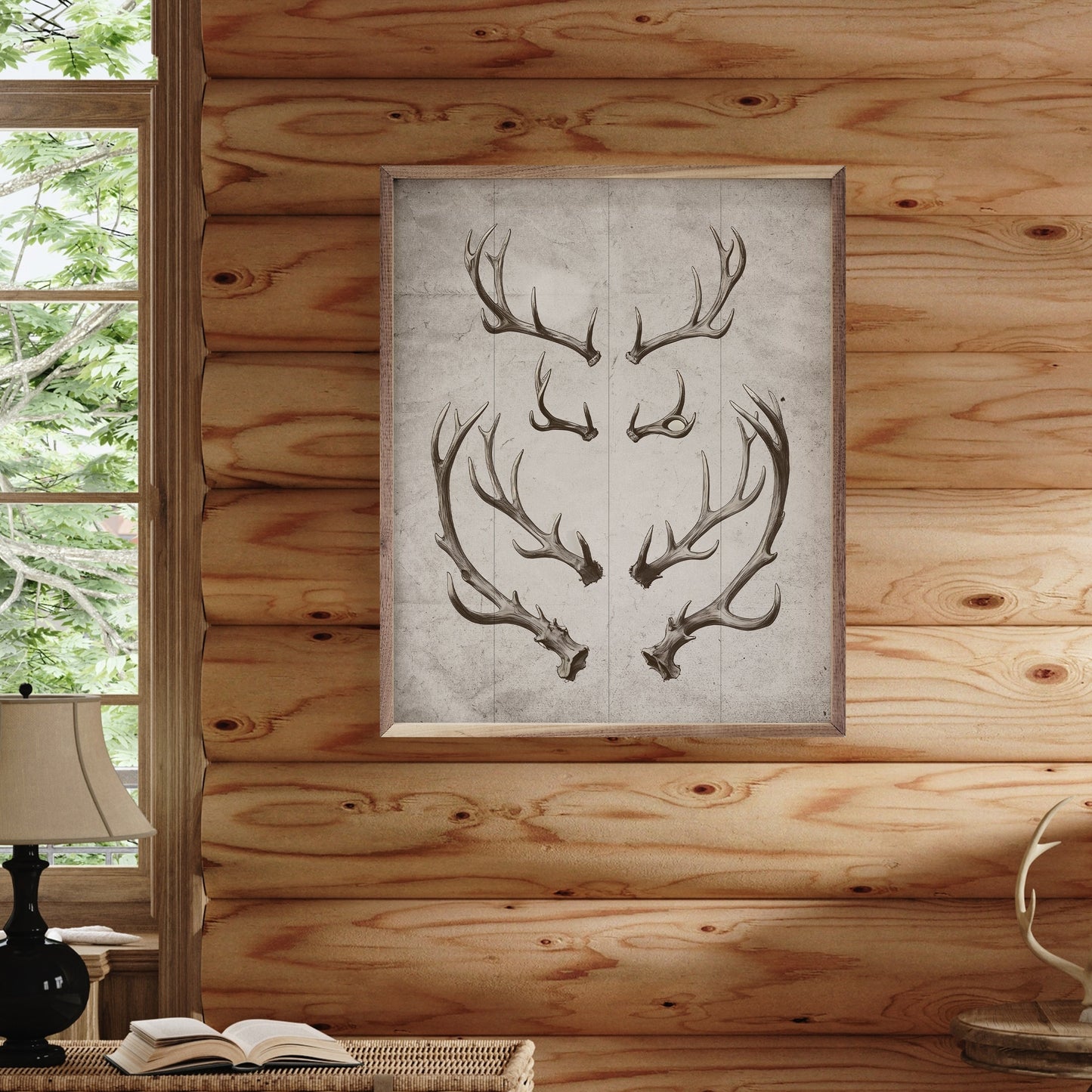 Antlers White