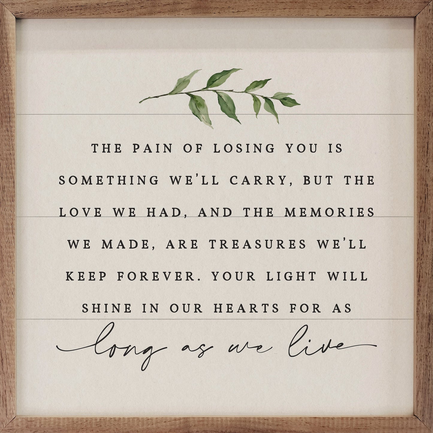 Long As We Live