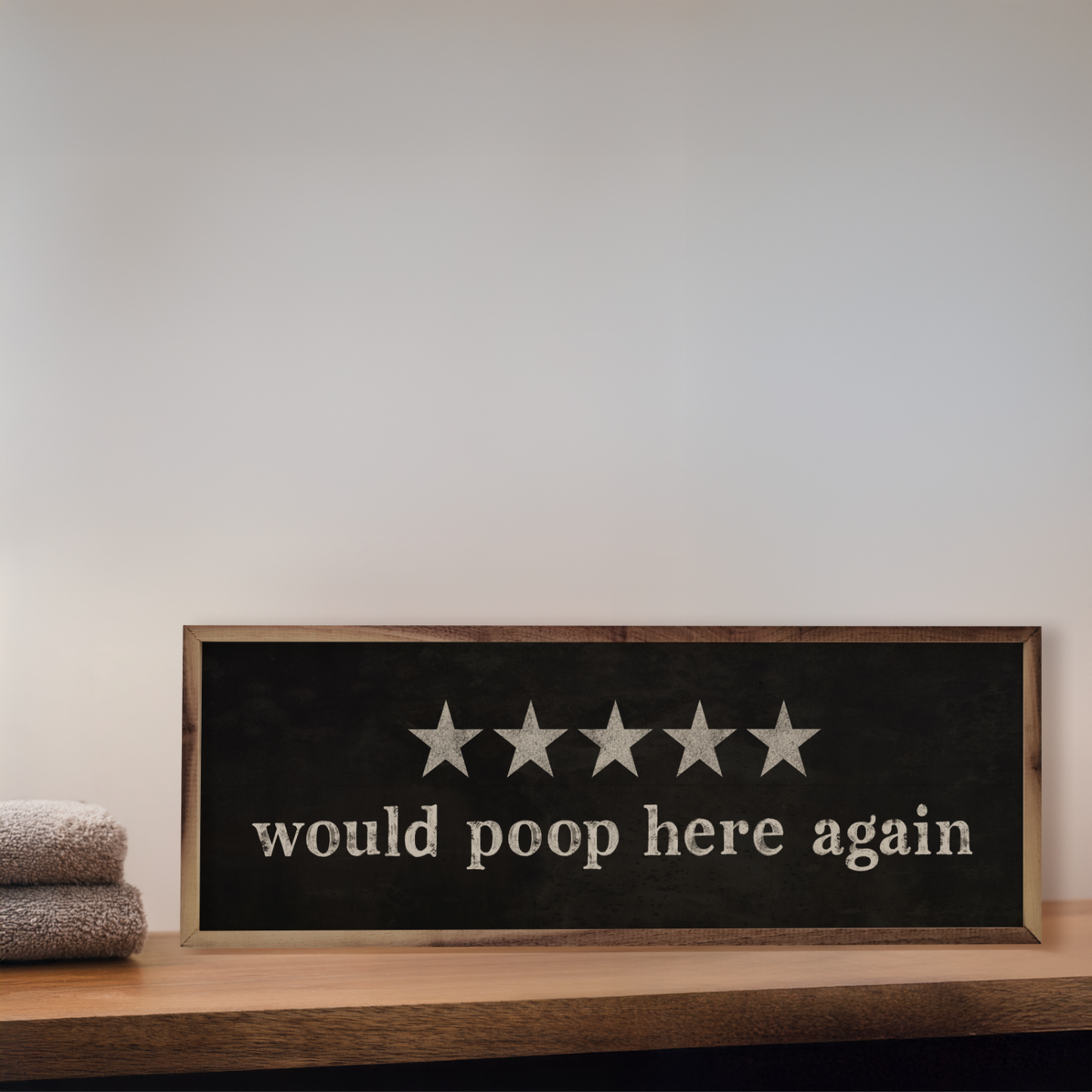 Would Poop Here Again