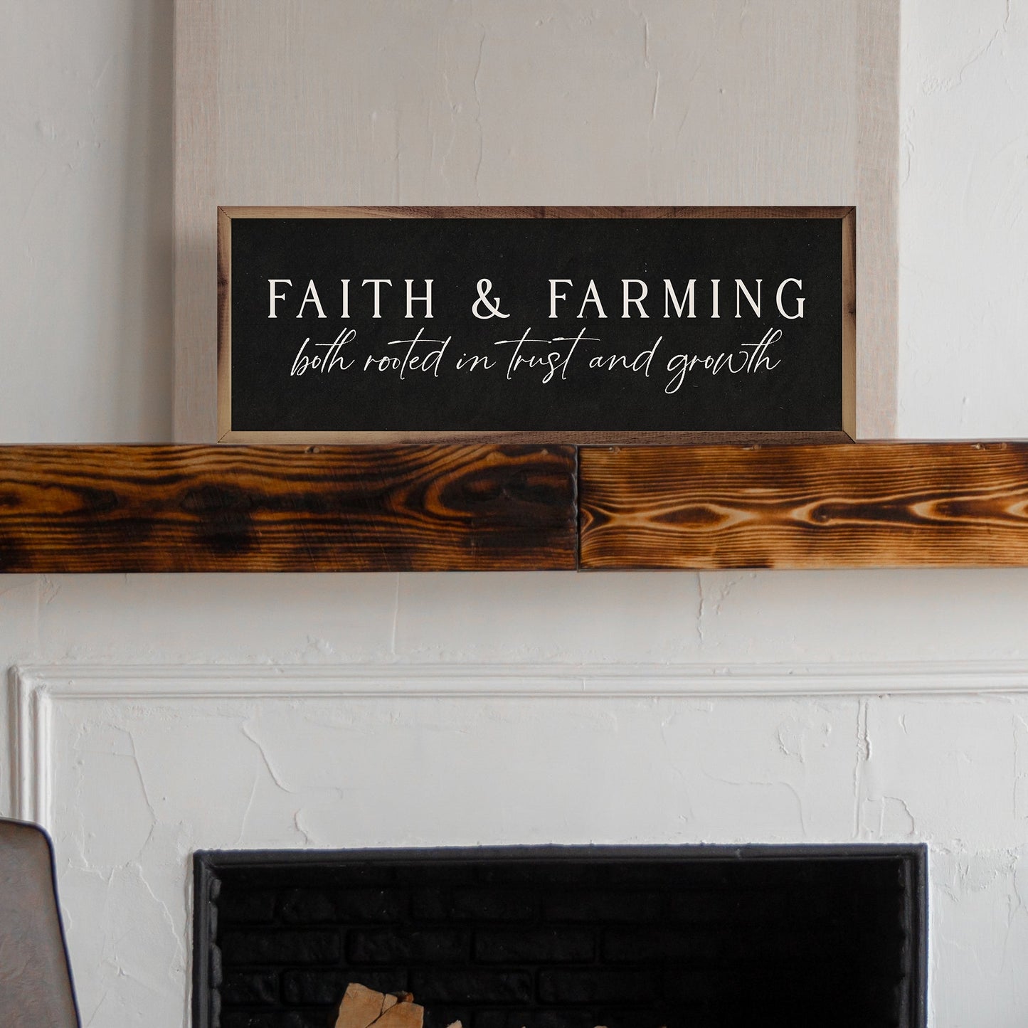 Faith And Farming Black