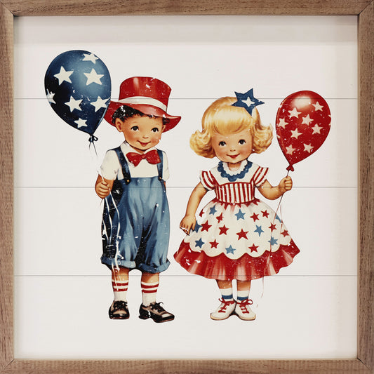 Vintage Fourth Of July Kids