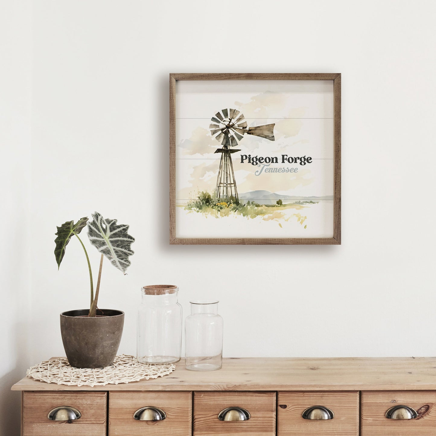 Personalized City State Old Windmill