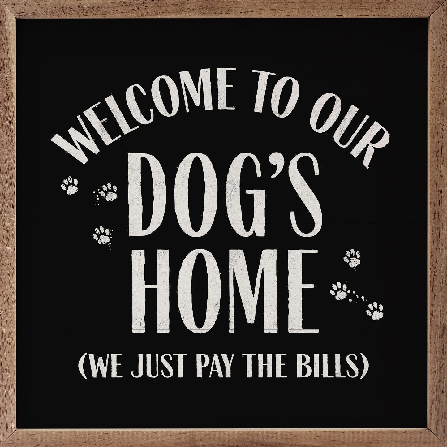 Welcome To Our Dog's Home