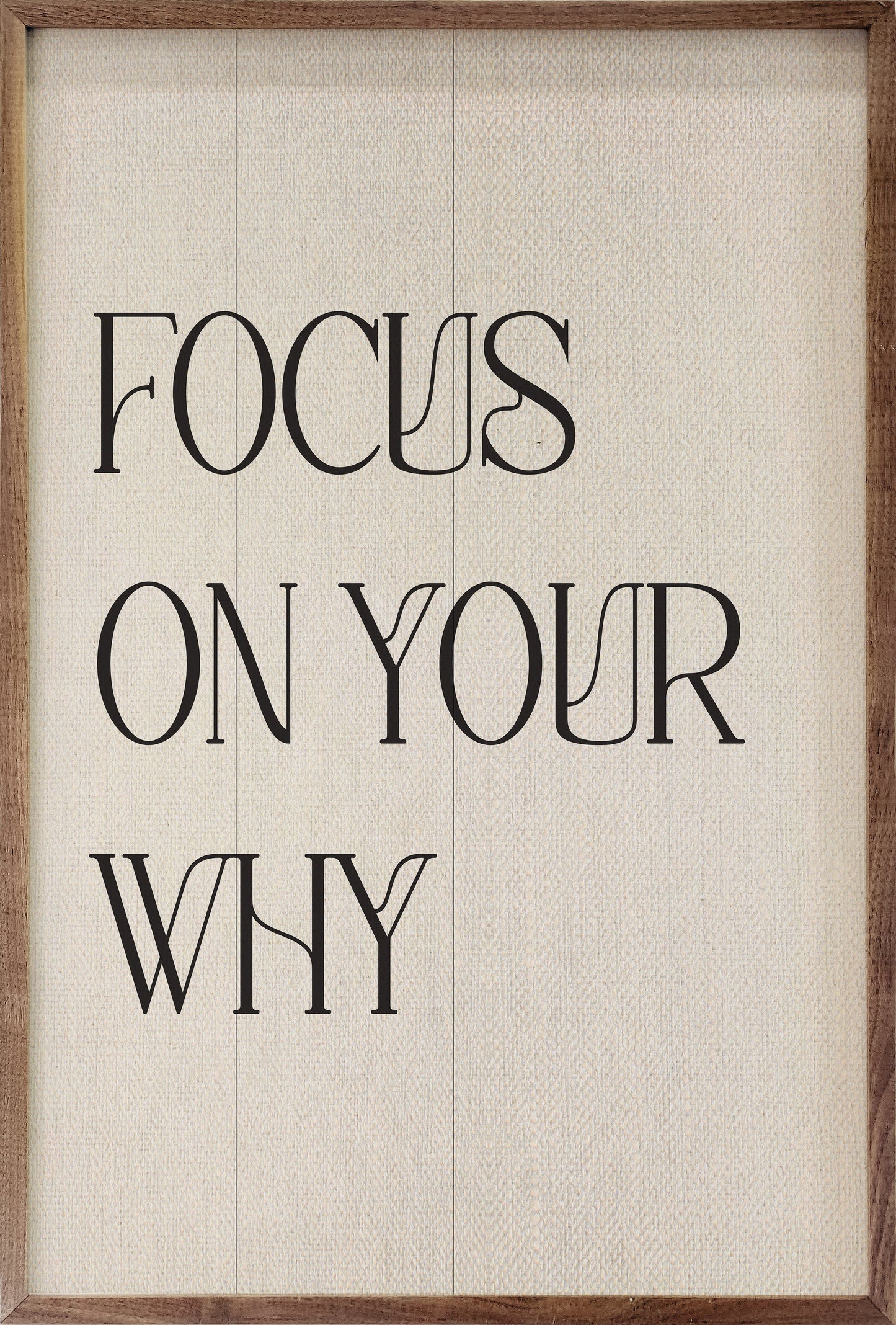 Focus On Your Why White