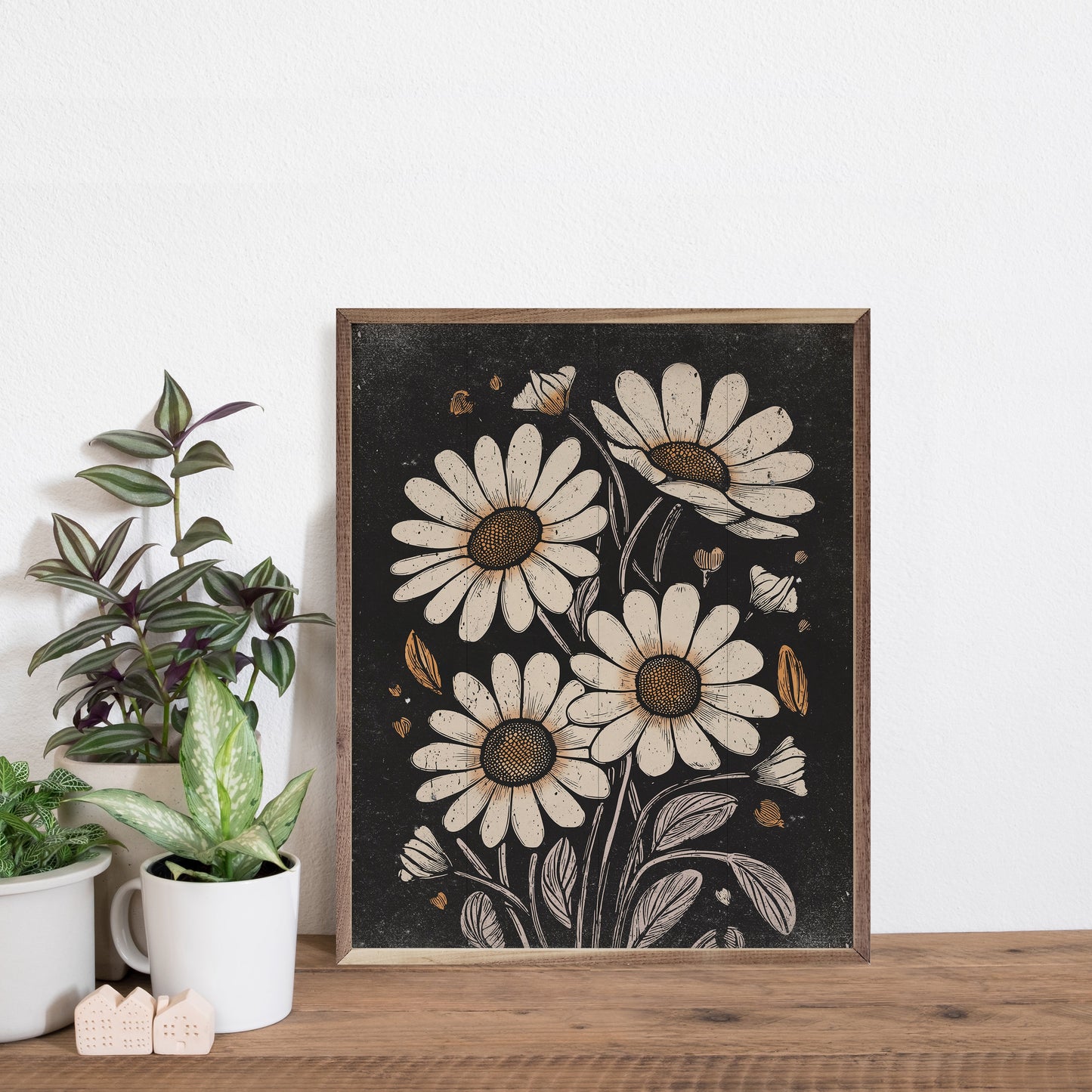 Daisies Black
