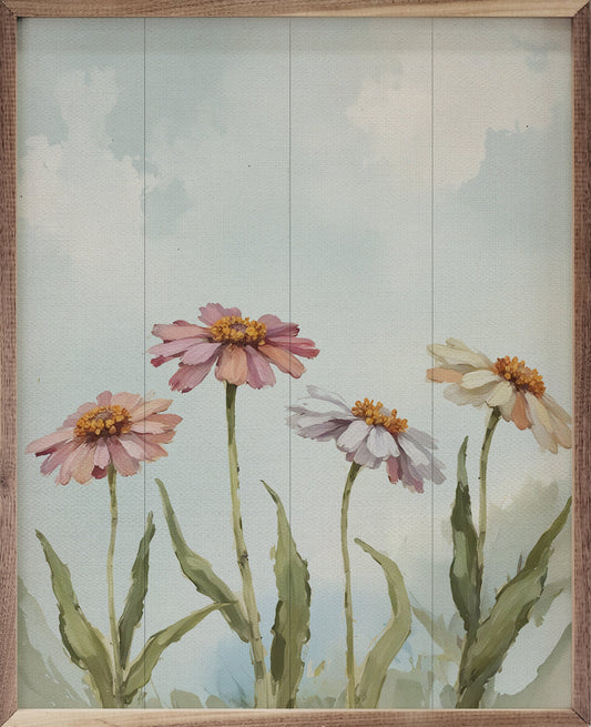 Field Of Zinnias