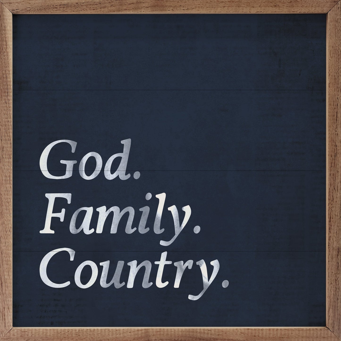 God Family Country