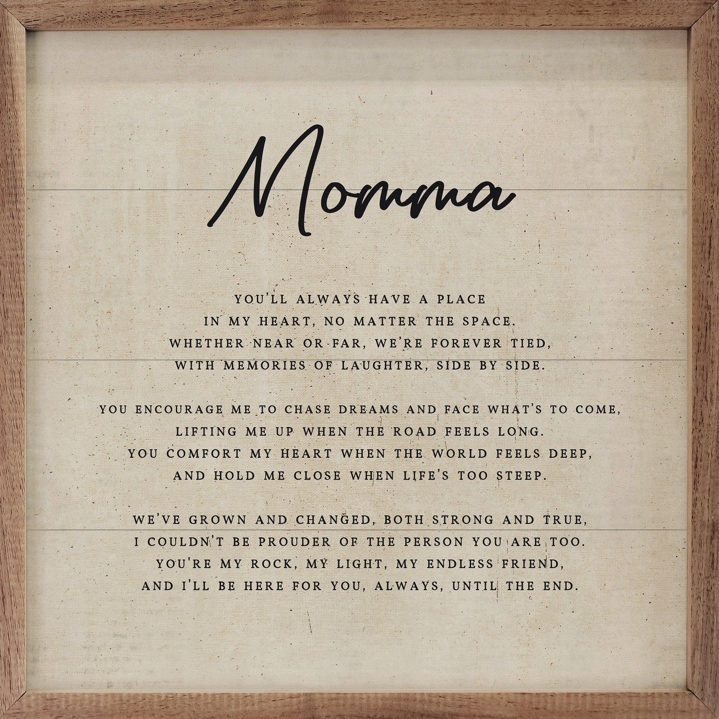 You'll Always Have A Place Personalized Name