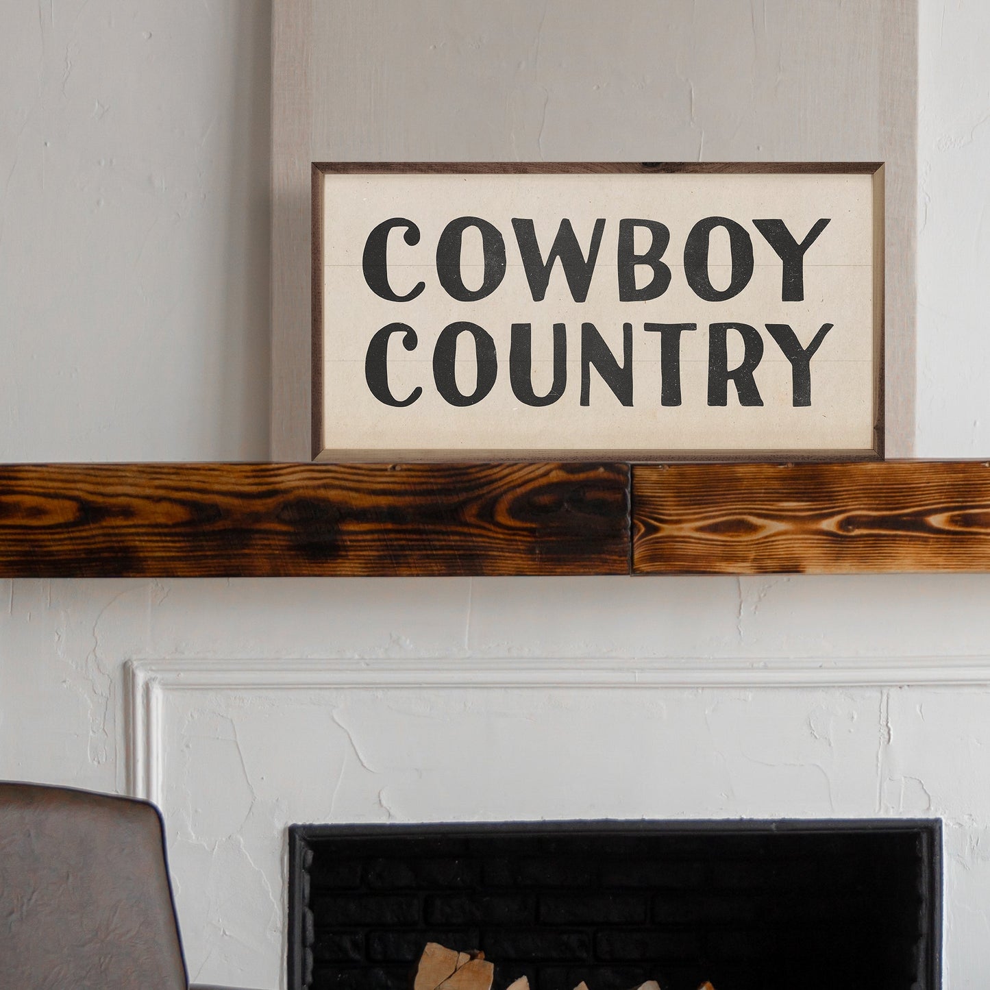 Cowboy Country White