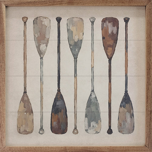Vintage Boat Oars