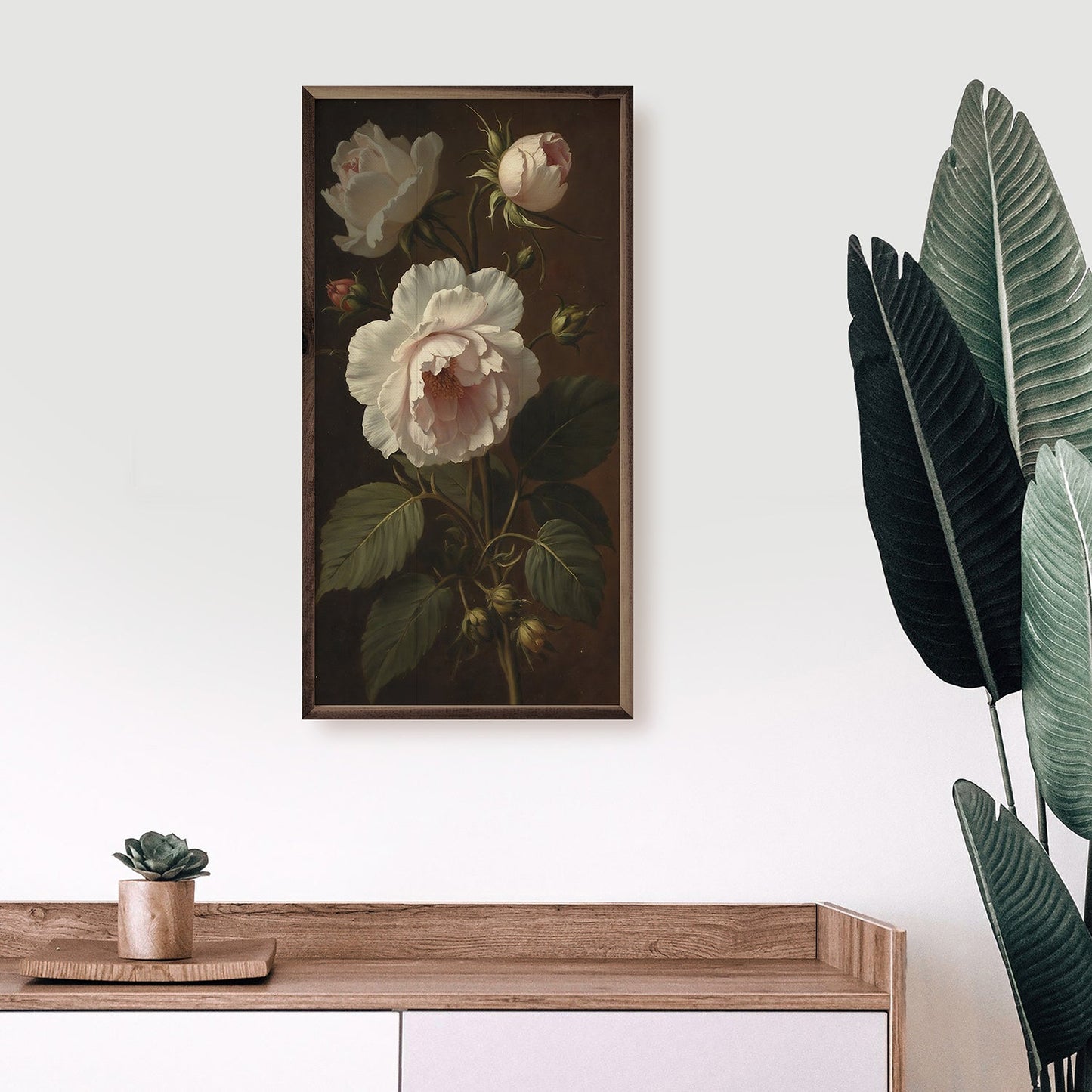 Vintage Ivory Peonies