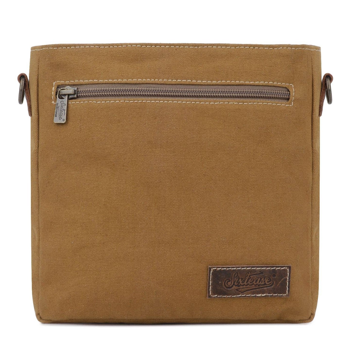 Canvas & Leather Crossbody