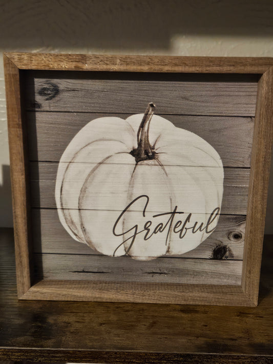 Grateful Pumpkin Gray image 0