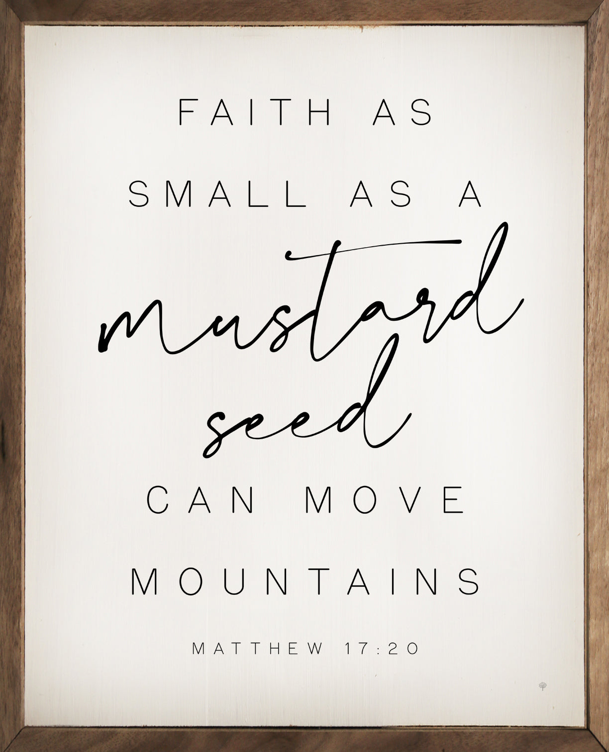 Mustard Seed Matthew 17:20 White image 0