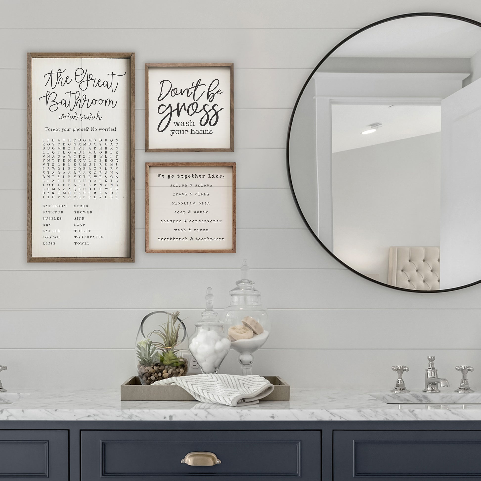 The Great Bathroom Word Search White image 1
