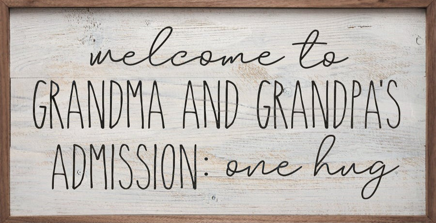 Welcome To Grandma And Grandpa's Whitewash image 0