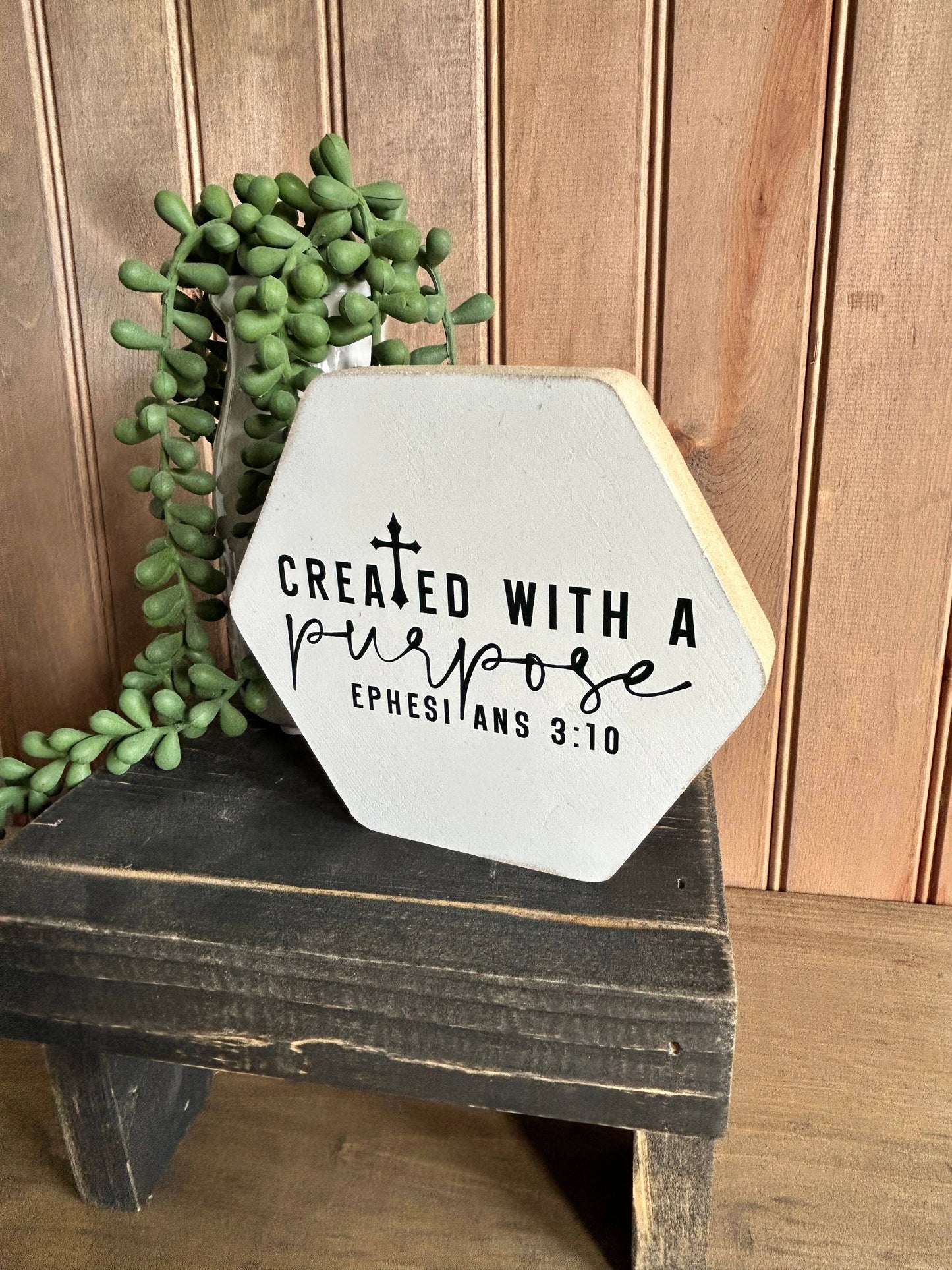 Created With A Purpose Sign