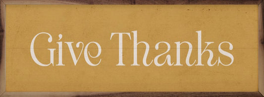 Fancy Give Thanks Gold image 0