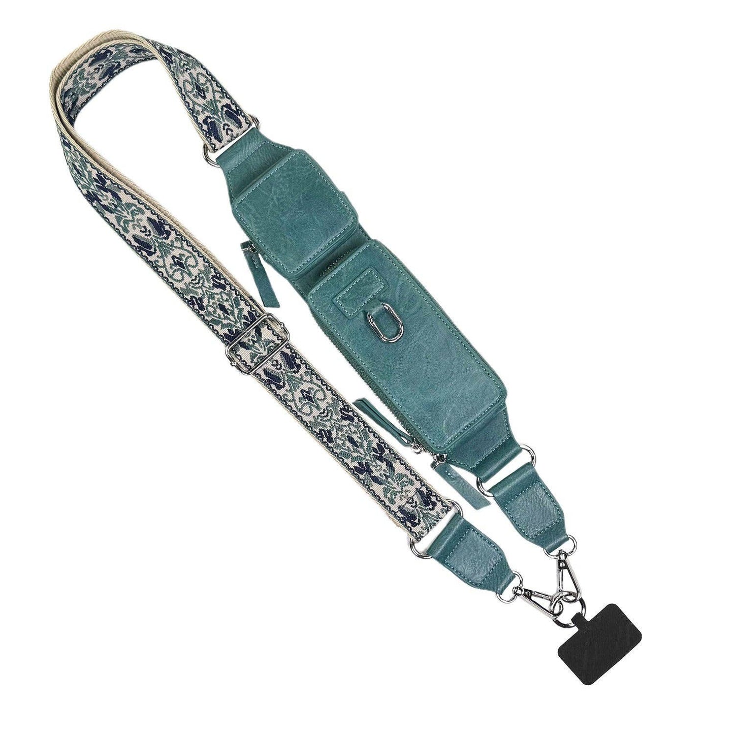 Zip & Clip RFID Strap: Espresso (Hardware: Gold)