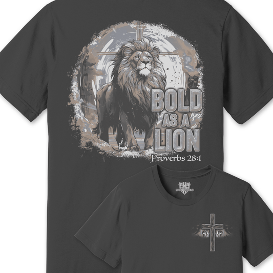 Bold as a Lion Men's Multicolor Unisex Shirt
