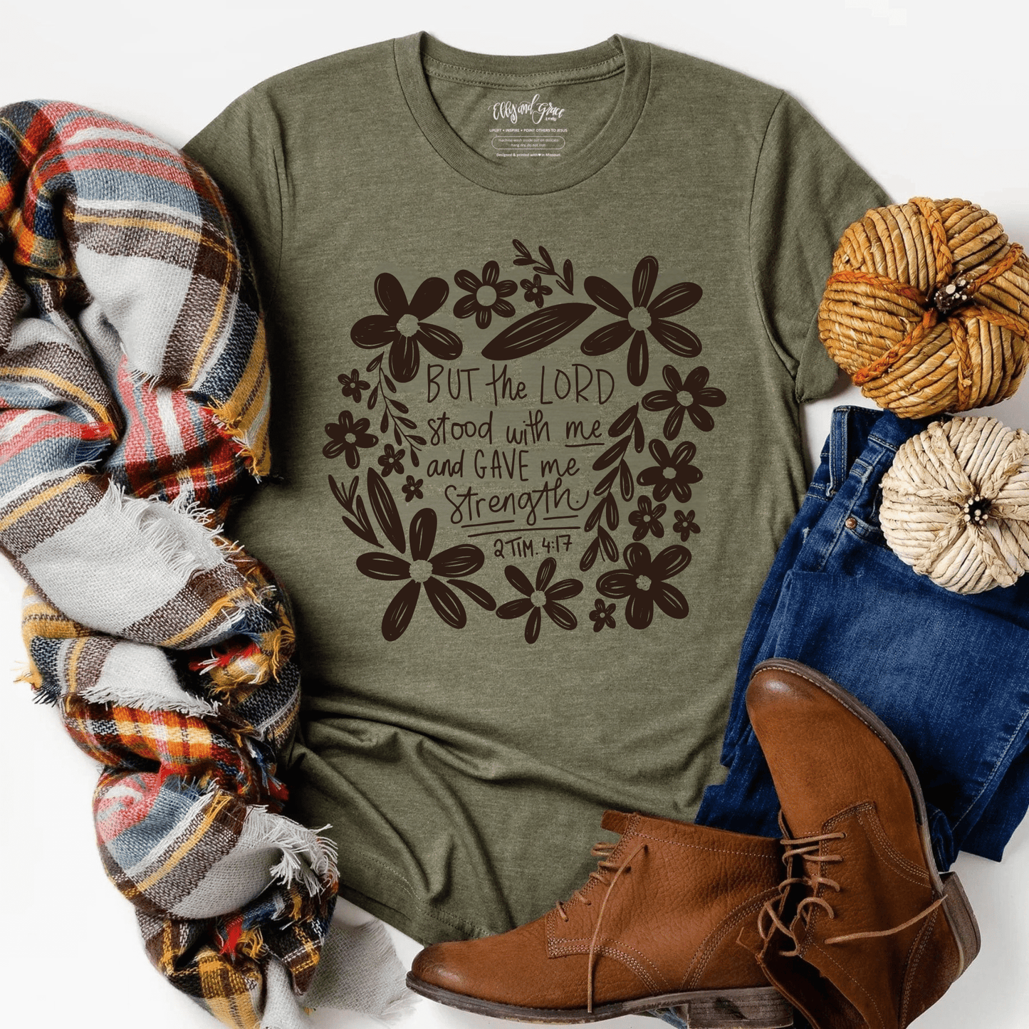 But The Lord Stood With Me Unisex Shirt