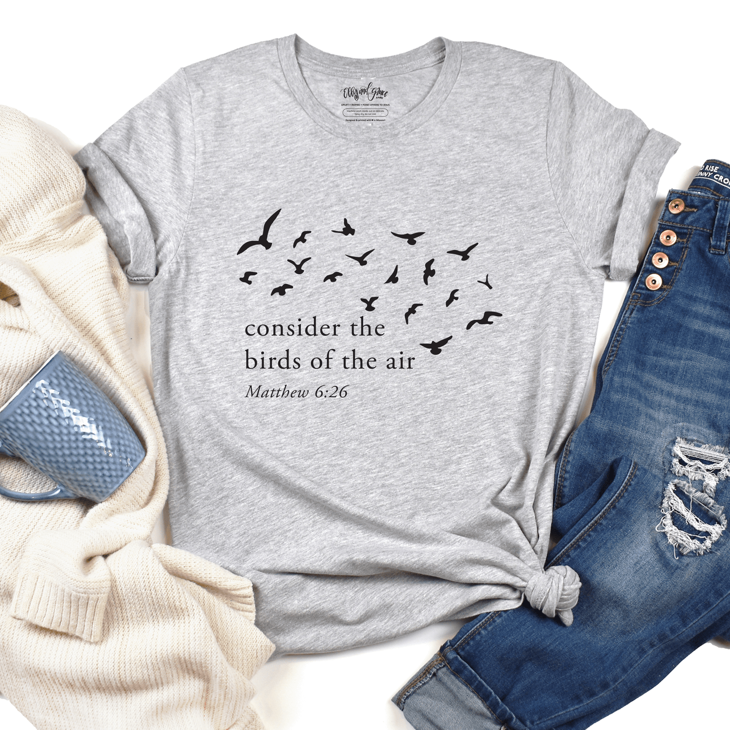 Consider The Birds Of The Air Unisex Shirt